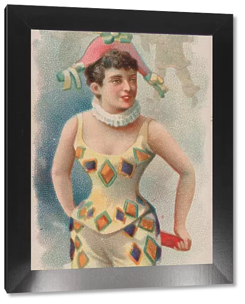 Carnival at Nice, France, from the Holidays series (N80) for Duke brand cigarettes, 1890
