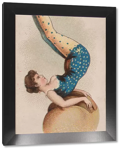 Roll Over, from the Gymnastic Exercises series (N77) for Duke brand cigarettes, 1887
