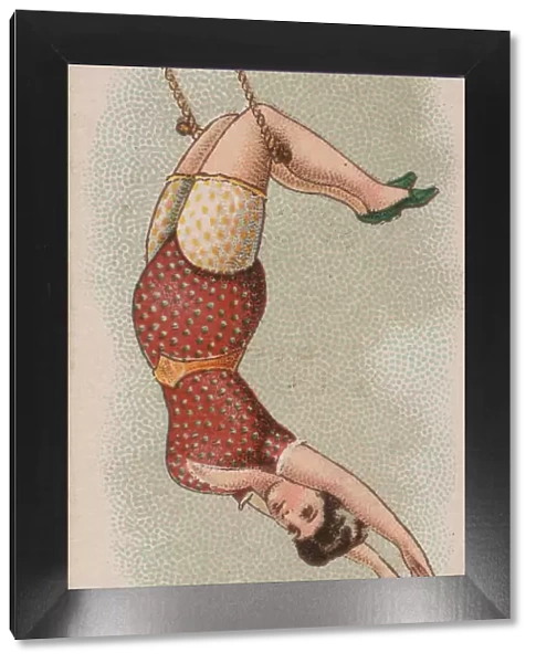 Flying Trapeze Leg Fly, from the Gymnastic Exercises series (N77