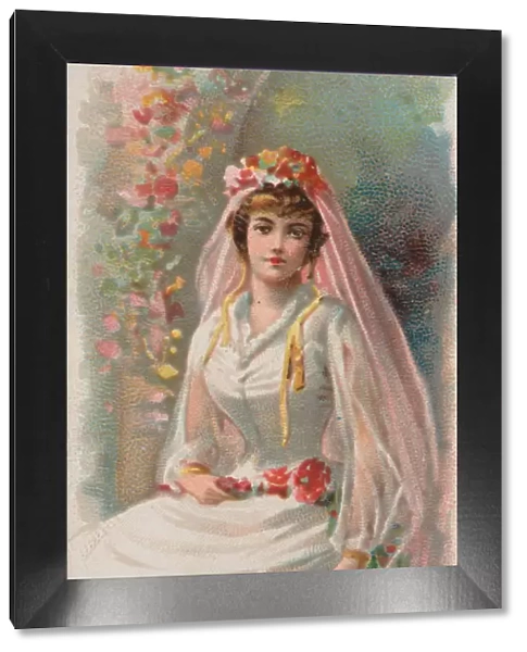 May Day, France, from the Holidays series (N80) for Duke brand cigarettes, 1890. 1890