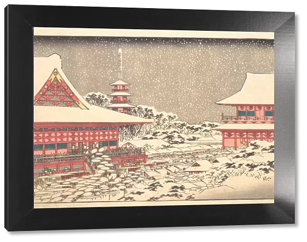 Year End Fair at Kinryuzan Temple, ca. 1836. ca. 1836. Creator: Ando Hiroshige
