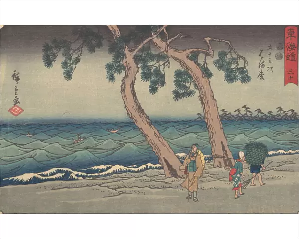 Hamamatsu, 19th century. Creator: Ando Hiroshige