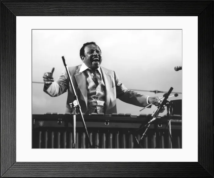 Framed Print : Lionel Hampton, Capital Radio Jazz Festival, Alexandra Palace, London, 1979 Framed Print : Lionel Hampton, Capital Radio Jazz Festival, Alexandra Palace, London, 1979