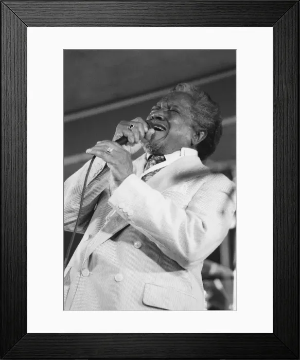 Framed Print : Illinois Jacquet, North Sea Jazz Festival, The Hague, Netherlands, 1993 Framed Print : Illinois Jacquet, North Sea Jazz Festival, The Hague, Netherlands, 1993
