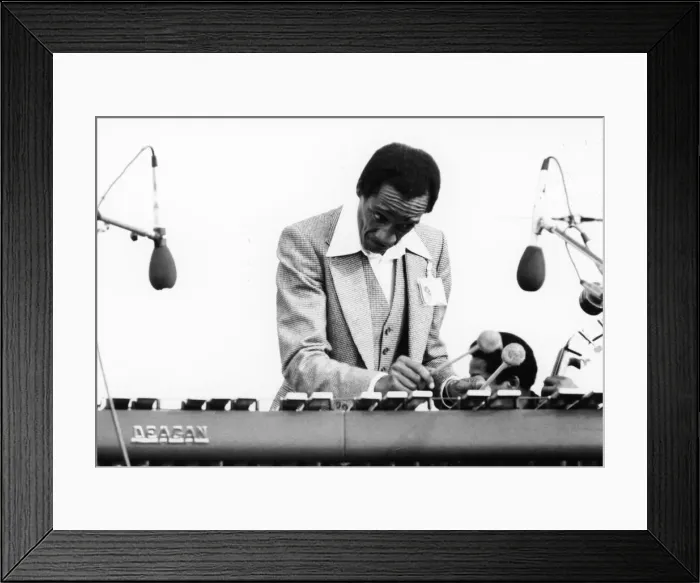 Framed Print : Milt Jackson, Capital Radio Jazz Festival, Alexandra Palace, London, 1979 Framed Print : Milt Jackson, Capital Radio Jazz Festival, Alexandra Palace, London, 1979