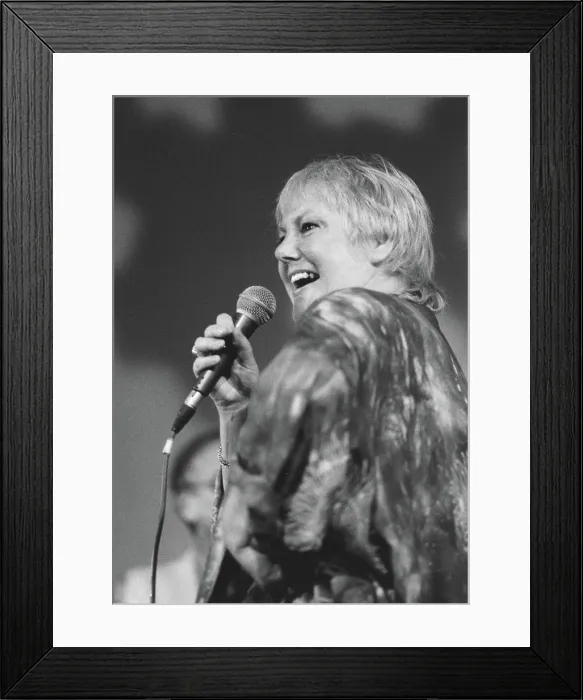 Framed Print : Carol Kidd, c1990. Creator: Brian Foskett Framed Print : Carol Kidd, c1990. Creator: Brian Foskett