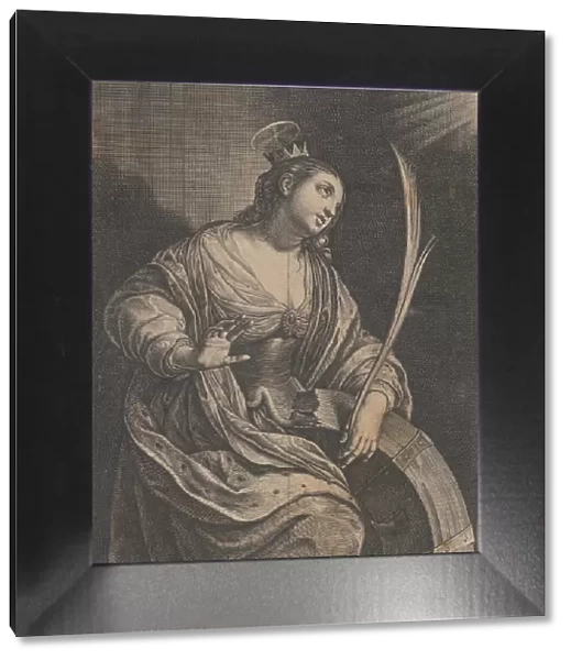 Saint Catherine of Alexandria, ca. 1630. Creator: Charles David