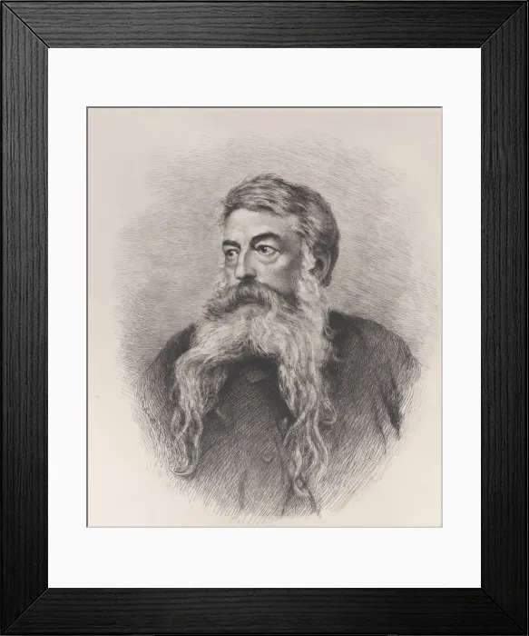 Framed Print : Portrait of I. L. Ernst Meissonier, 1884. Creator: Charles Courtry Framed Print : Portrait of I. L. Ernst Meissonier, 1884. Creator: Charles Courtry