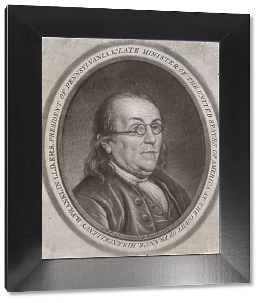 Benjamin Franklin, 1787. Creator: Charles Willson Peale