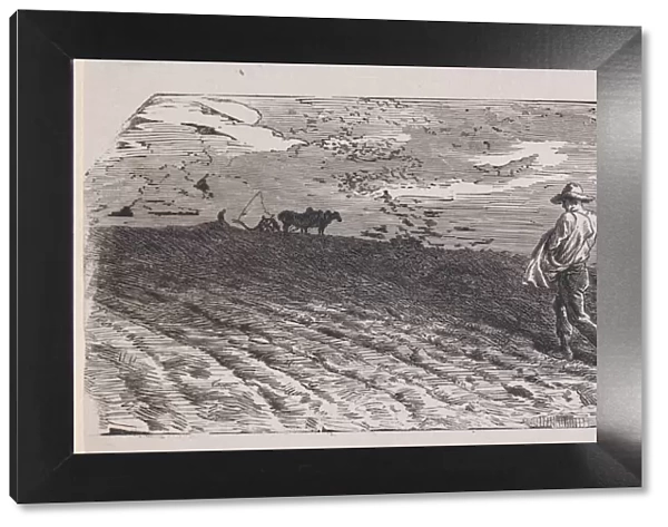 The Sower, ca. 1852. Creator: Jacques-Adrien Lavieille
