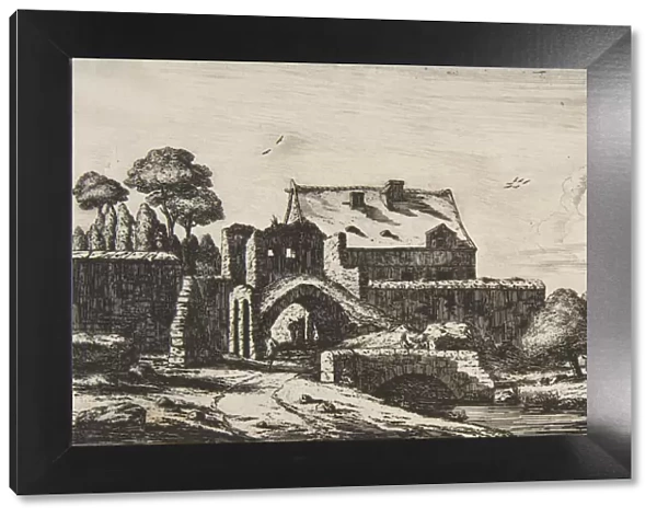 A Water-mill near Saint-Denis, 1850. Creator: Charles Meryon