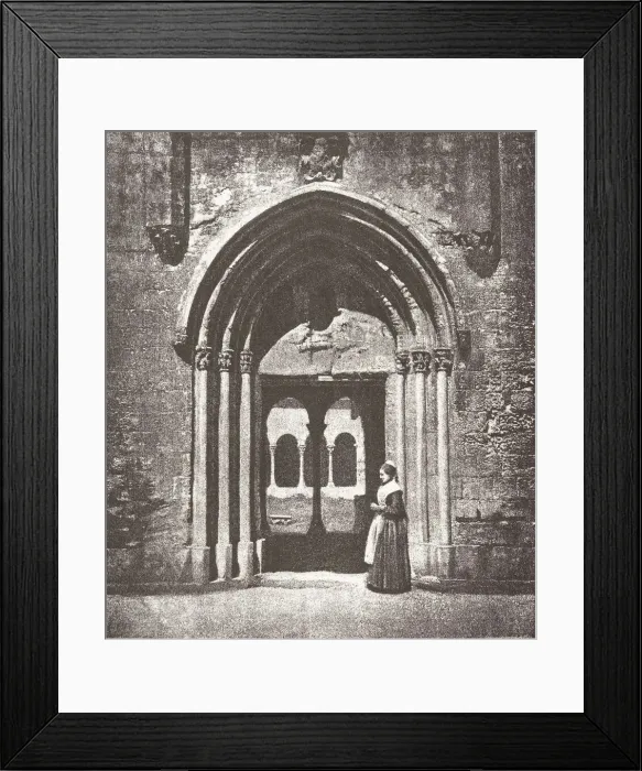 Framed Print : Portail Saint-Trophime;Entree Du Cloitre, Arles Framed Print : Portail Saint-Trophime;Entree Du Cloitre, Arles