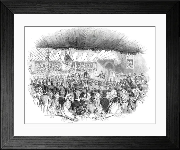 Framed Print : Laying the Foundation-Stone of the Girls School, Caledonian Asylum, 1844 Framed Print : Laying the Foundation-Stone of the Girls School, Caledonian Asylum, 1844