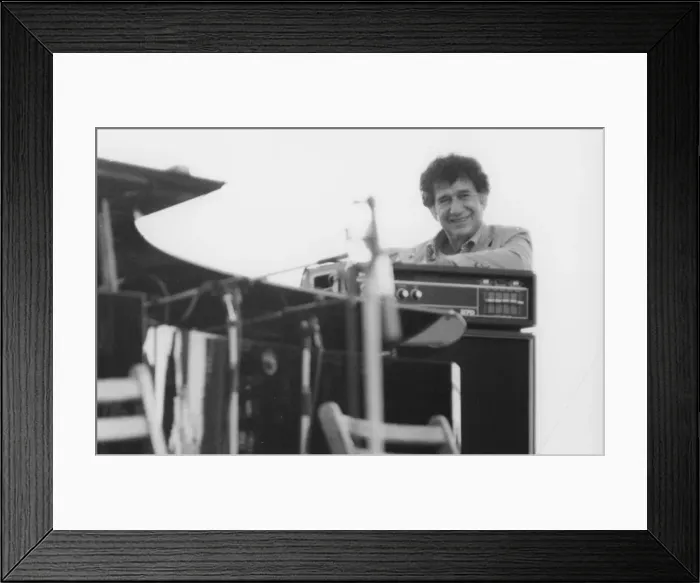 Framed Print : Shelly Manne, Capital Radio Jazz Festival, Alexandra Palace, 1979. Creator: Brian Foskett Framed Print : Shelly Manne, Capital Radio Jazz Festival, Alexandra Palace, 1979. Creator: Brian Foskett