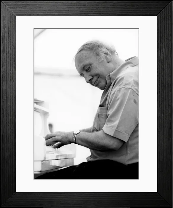 Framed Print : Brian Lemon, Brecon Jazz Festival, Powys, 1998. Creator: Brian Foskett Framed Print : Brian Lemon, Brecon Jazz Festival, Powys, 1998. Creator: Brian Foskett