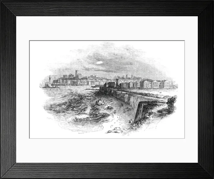 Framed Print : Margate, 1844. Creator: Unknown Framed Print : Margate, 1844. Creator: Unknown