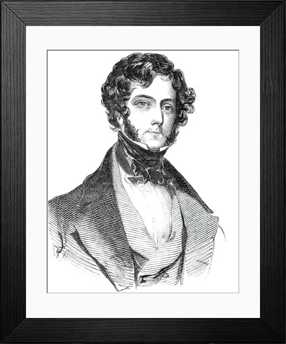 Framed Print : T. S. Duncombe Esq. M. P. 1844. Creator: Unknown Framed Print : T. S. Duncombe Esq. M. P. 1844. Creator: Unknown