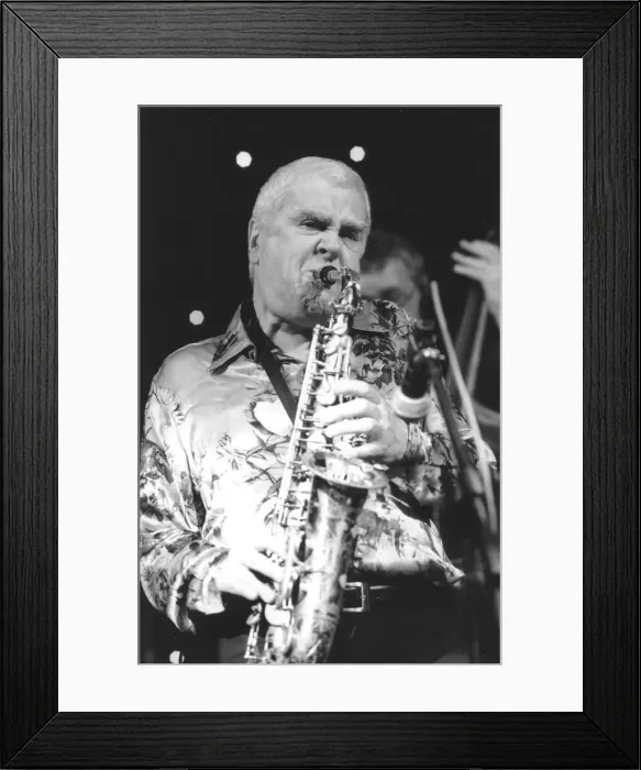 Framed Print : Charlie Mariano, Kenton Rendevous, Egham, Surrey, 2000. Creator: Brian Foskett Framed Print : Charlie Mariano, Kenton Rendevous, Egham, Surrey, 2000. Creator: Brian Foskett
