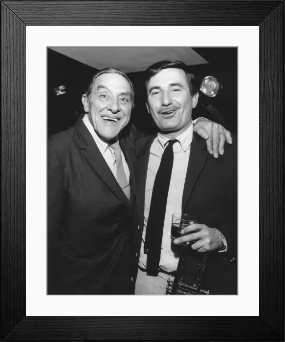 Framed Print : Wingy Manone and Kenny Ball, 100 Club, London, 1966. Creator: Brian Foskett Framed Print : Wingy Manone and Kenny Ball, 100 Club, London, 1966. Creator: Brian Foskett