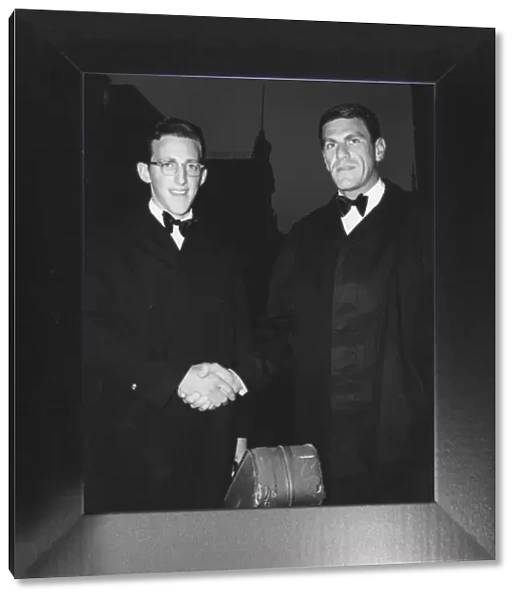 Stan Levey and Dennis Budimir, London tour, 1964. Creator: Brian Foskett