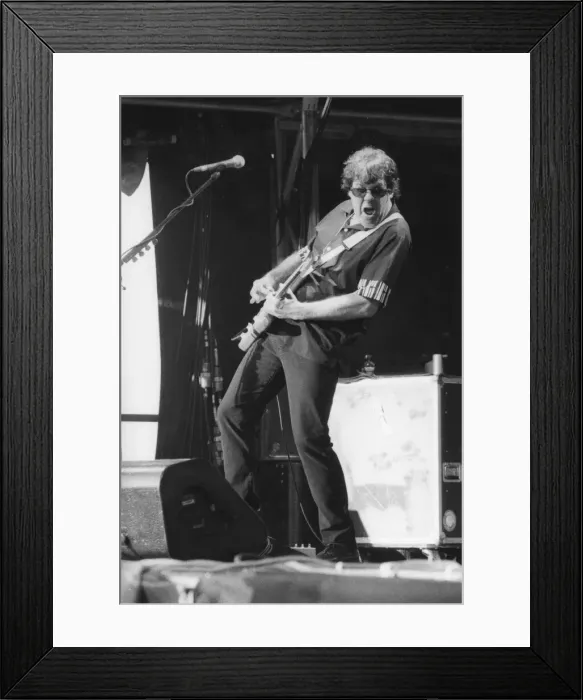 Framed Print : Gary Moore, Bishopstock Festival, Devon, 2001. Creator: Brian Foskett Framed Print : Gary Moore, Bishopstock Festival, Devon, 2001. Creator: Brian Foskett