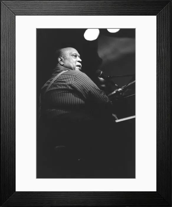 Framed Print : Les McCann, c2006. Creator: Brian Foskett Framed Print : Les McCann, c2006. Creator: Brian Foskett