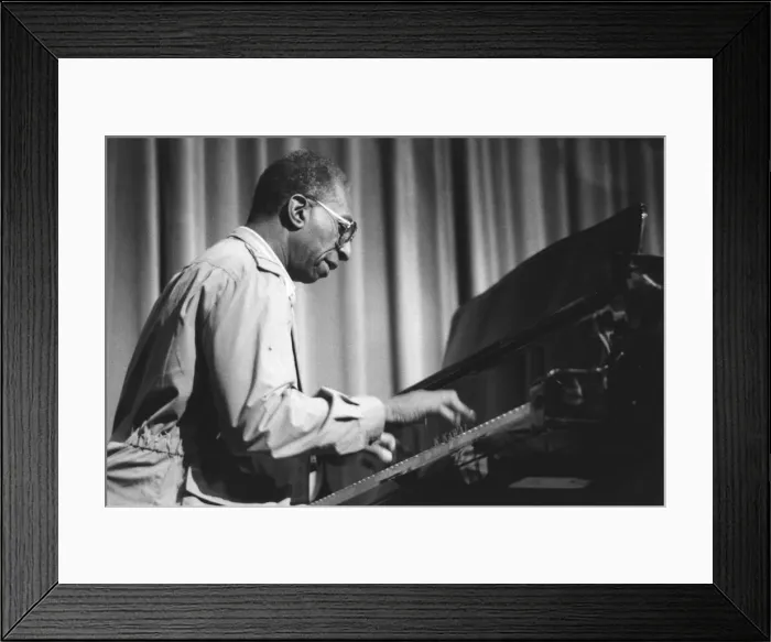 Framed Print : Ronnie Mathews, North Sea Jazz Festival, The Hague, Netherlands, 1992 Framed Print : Ronnie Mathews, North Sea Jazz Festival, The Hague, Netherlands, 1992