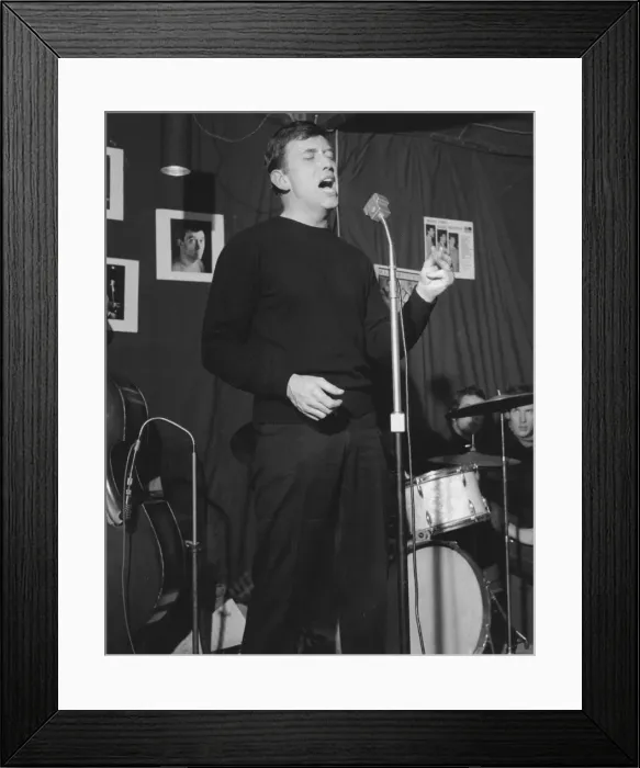 Framed Print : Mark Murphy, Red Lion, Cambridge, 1964. Creator: Brian Foskett Framed Print : Mark Murphy, Red Lion, Cambridge, 1964. Creator: Brian Foskett