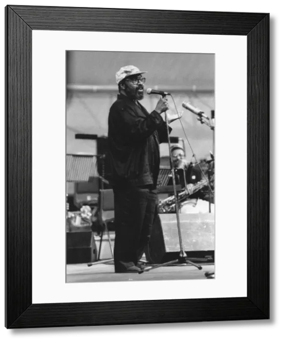 Framed Print : James Moody c1980. Creator: Brian Foskett Framed Print : James Moody c1980. Creator: Brian Foskett