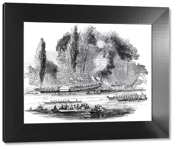 Thames Grand Regatta, 1844. Creator: Unknown