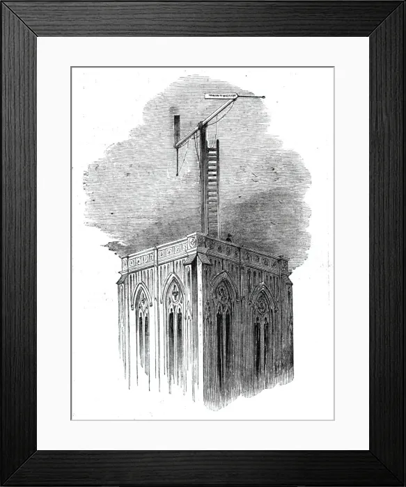 Framed Print : Telegraphing the Abstract of the Indian Mail from Marseilles to Paris, 1844 Framed Print : Telegraphing the Abstract of the Indian Mail from Marseilles to Paris, 1844