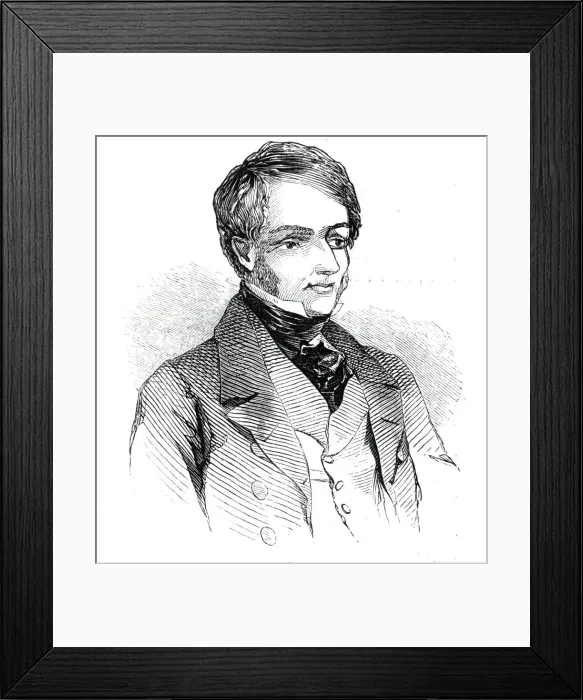 Framed Print : Mr. Smith O Brien M. P. 1844. Creator: Unknown Framed Print : Mr. Smith O Brien M. P. 1844. Creator: Unknown