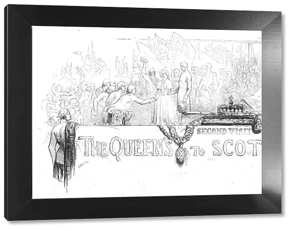 The Queens second visit to Scotland, 1844. Creator: Smyth