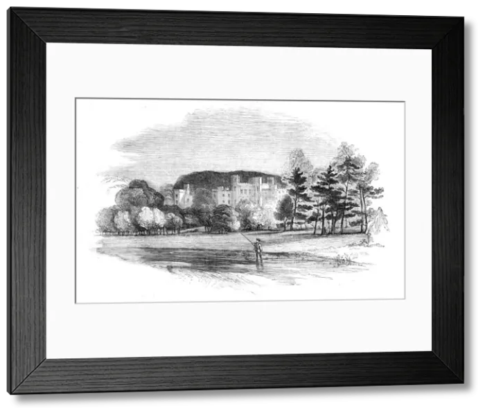 Framed Print : Palace of Scone, 1842. Creator: Unknown