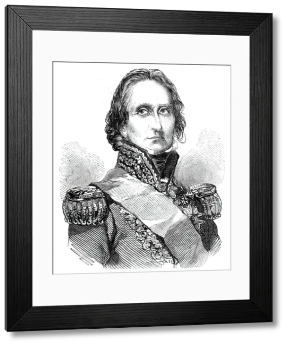 Framed Print : Marshal Soult, 1844. Creator: Unknown Framed Print : Marshal Soult, 1844. Creator: Unknown