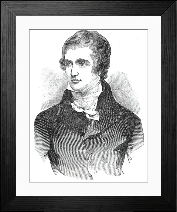 Framed Print : Lord Stanley, 1844. Creator: Unknown Framed Print : Lord Stanley, 1844. Creator: Unknown