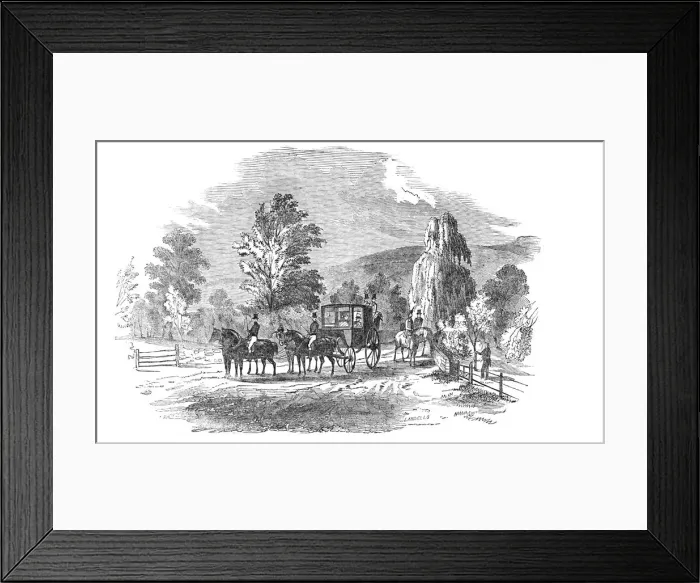 Framed Print : Her Majesty and Prince Albert viewing the Pass of Killiecrankie, 1844 Framed Print : Her Majesty and Prince Albert viewing the Pass of Killiecrankie, 1844