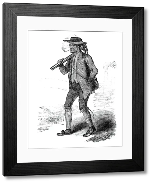 Framed Print : Pitman, 1844. Creator: Unknown Framed Print : Pitman, 1844. Creator: Unknown