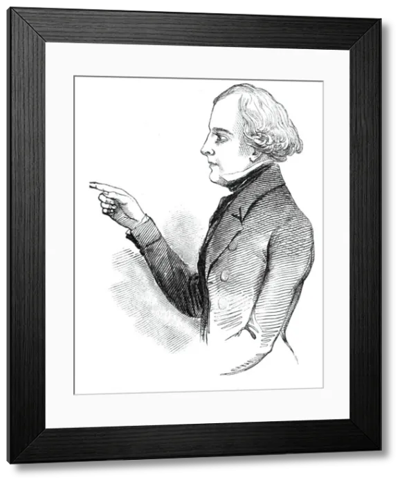 Framed Print : Mr Hogg, 1844. Creator: Unknown Framed Print : Mr Hogg, 1844. Creator: Unknown