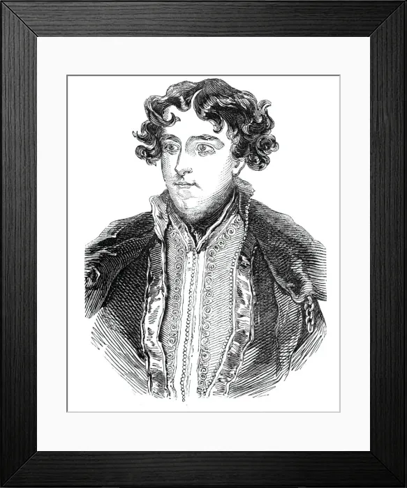 Framed Print : The Earl of Eglintoun - from a private plate, 1844. Creator: Unknown Framed Print : The Earl of Eglintoun - from a private plate, 1844. Creator: Unknown