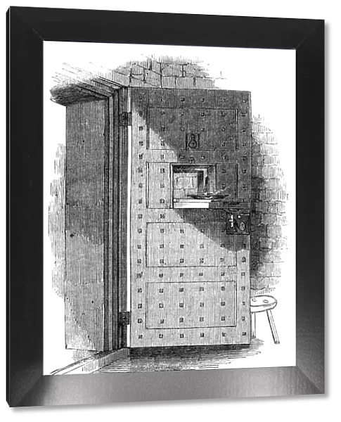 Cell door, 1842. Creator: Unknown