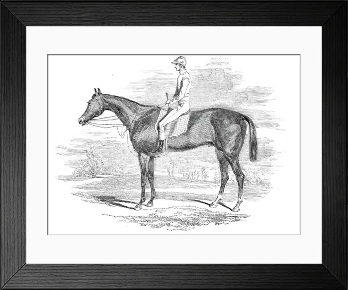 Framed Print : Portrait of Ratan, 1844. Creator: Unknown