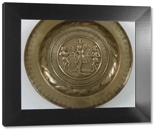 Plate, German, ca. 1500. Creator: Unknown