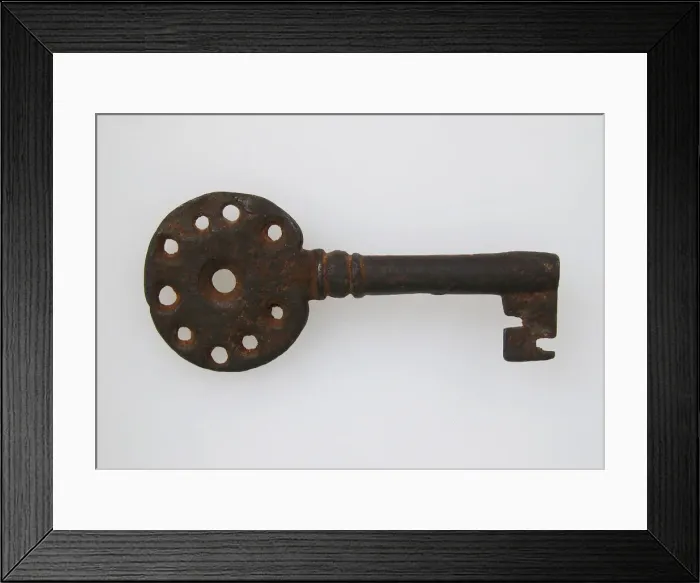 Framed Print : Key, German, 14th-15th century. Creator: Unknown Framed Print : Key, German, 14th-15th century. Creator: Unknown