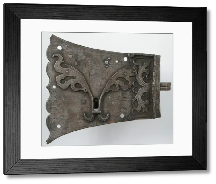 Framed Print : Lock, German, 15th-16th century. Creator: Unknown Framed Print : Lock, German, 15th-16th century. Creator: Unknown