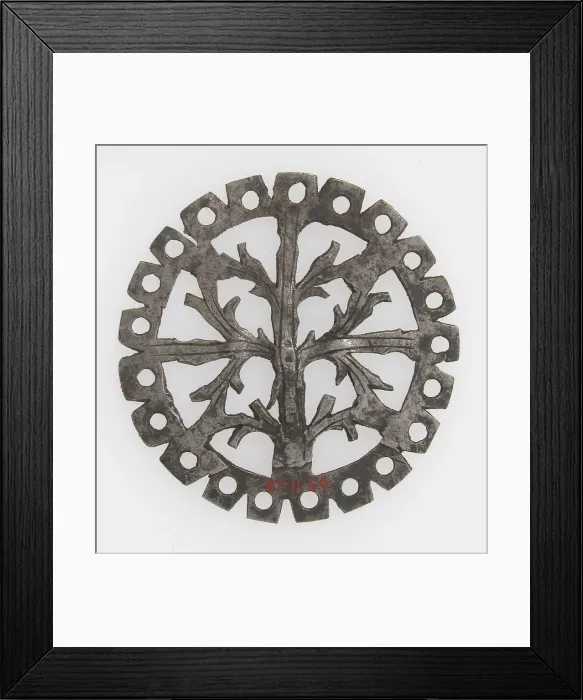 Framed Print : Door Ornament, German, 15th century. Creator: Unknown Framed Print : Door Ornament, German, 15th century. Creator: Unknown