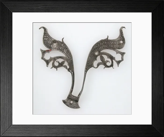 Framed Print : Lock-Ornament, German, late 15th-early 16th century. Creator: Unknown Framed Print : Lock-Ornament, German, late 15th-early 16th century. Creator: Unknown