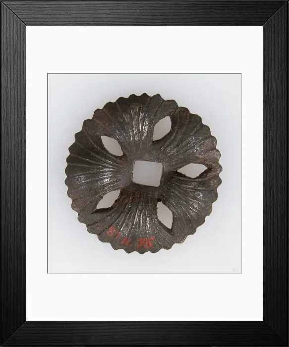 Framed Print : Nail Plate, German, 15th century. Creator: Unknown Framed Print : Nail Plate, German, 15th century. Creator: Unknown