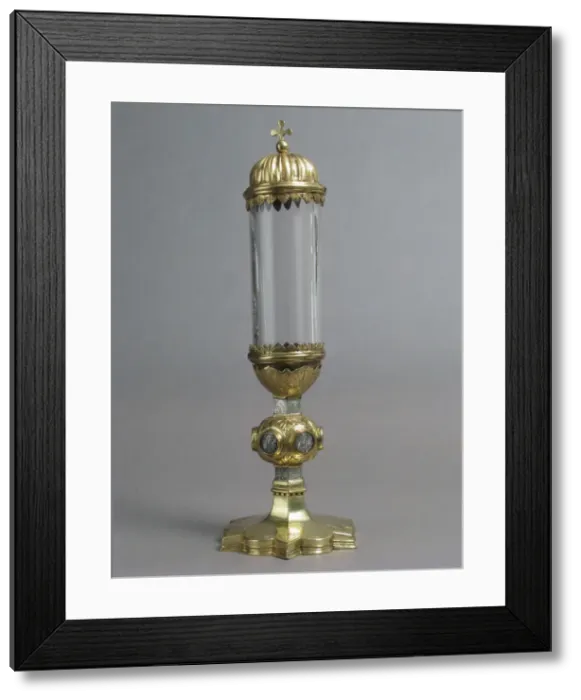Framed Print : Reliquary, Italian, 16th century. Creator: Unknown Framed Print : Reliquary, Italian, 16th century. Creator: Unknown