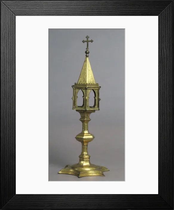 Framed Print : Reliquary, Italian, 16th century. Creator: Unknown Framed Print : Reliquary, Italian, 16th century. Creator: Unknown